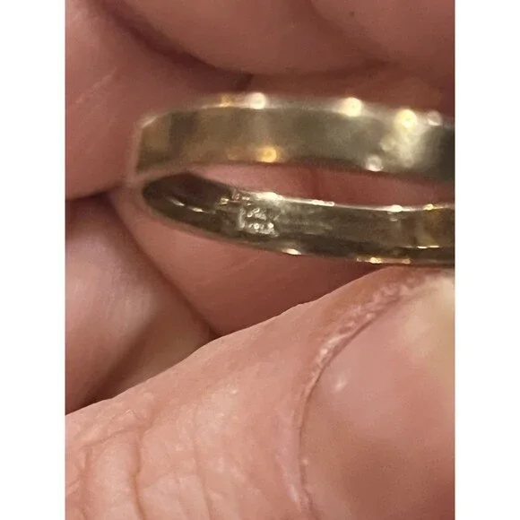 Vintage 10K Gold Seed Pearl Garnet Cluster Ring Victorian Style - Picture 8 of 10